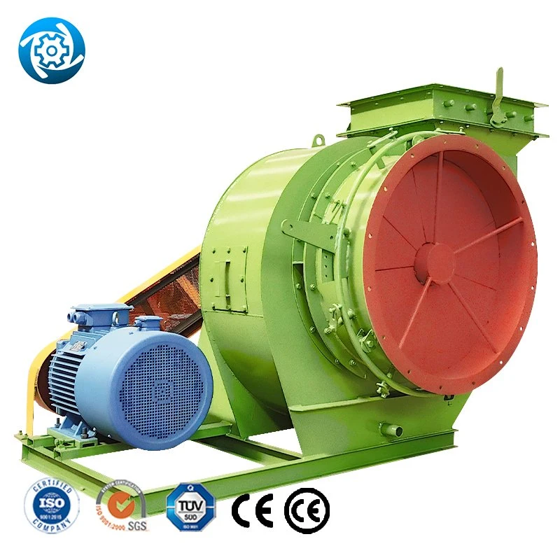 135kw Carbon Steel Stainless Steel 316 High Temperature Rapid Cooling Draft Fan Metallurgical Plant Centrifugal Fan (Y9-19/API673)