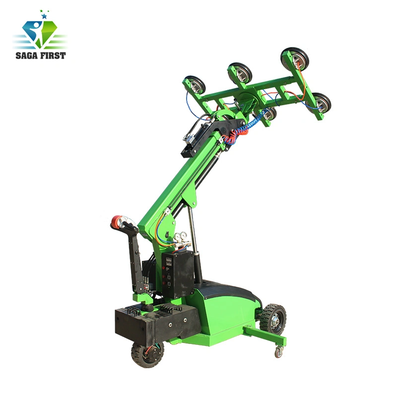 2021 High quality/High cost performance  Movable Hydraulic Electric Drivable Heavy Duty Glass Robot in Vacuum Lifter