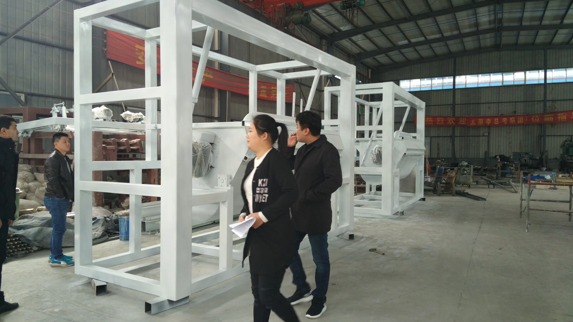 Automatic Hollow Gypsum Partition Block Mold Forming Machine/Gypsum Block Making Machine Production Line