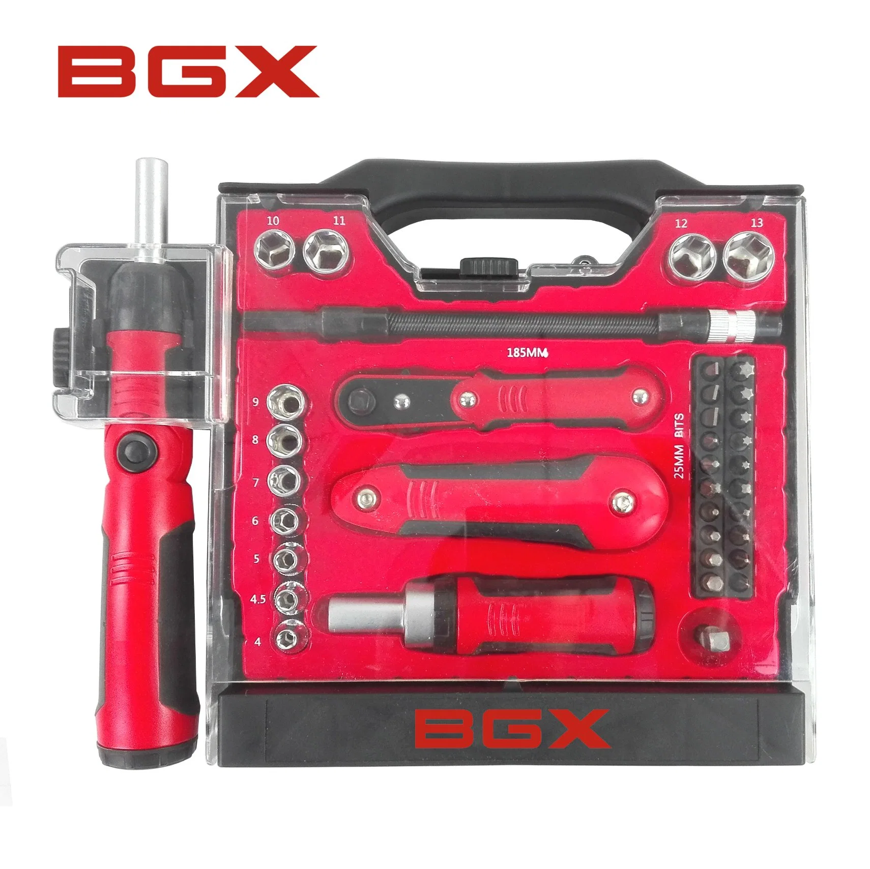 BGX 37pcs hot selling hardware tools set Bits socket adapter tool