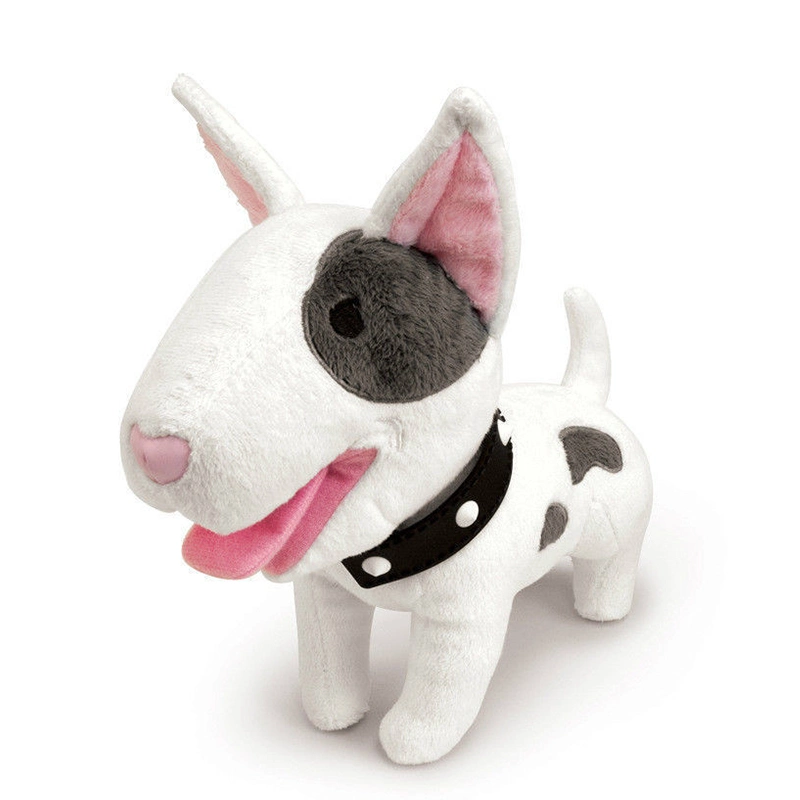 Custom Design 15cm schöne weiche Plüsch Hund Spielzeug Bull Terrier Stofftier