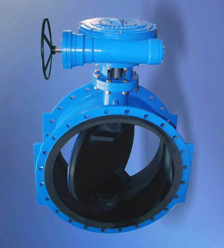 Resilient Seated Concentric Type Ductile Cast Iron Industrial Control Wafer Lug Butterfly Valves with EPDM Rubber Lining