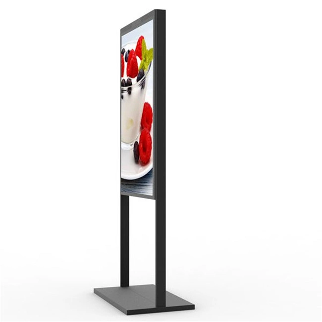 Floor Stand Digital Signage Player LCD Video Player 55 Inch Vertical Digital Signage Display Interactive Digital Signage Super Thin Kiosk