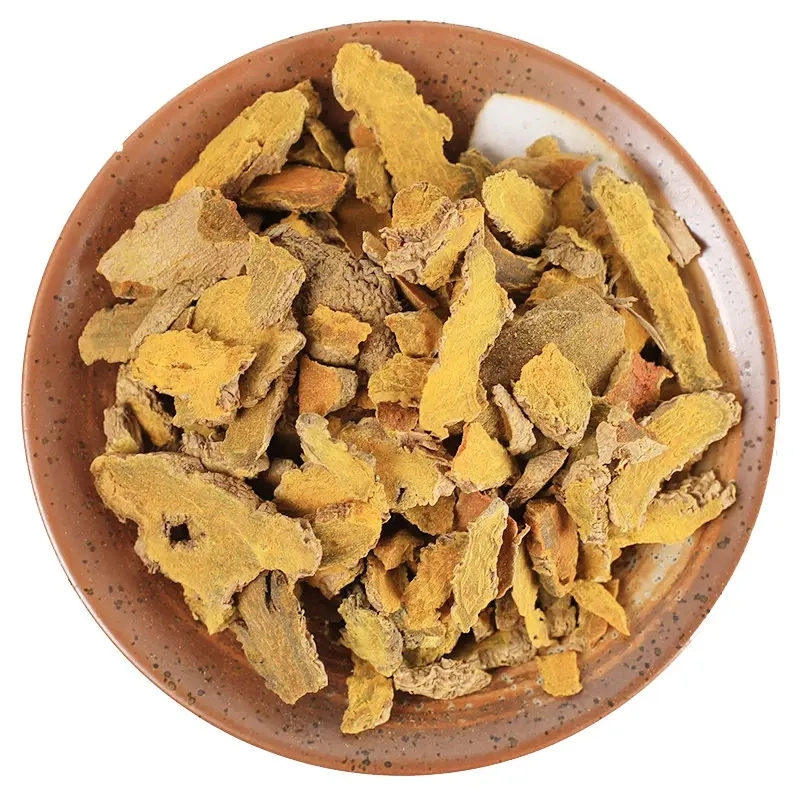 Vente à chaud médecine de fines herbes Turmérique Curcuma naturel séché tranches de Longa Jiang Huang