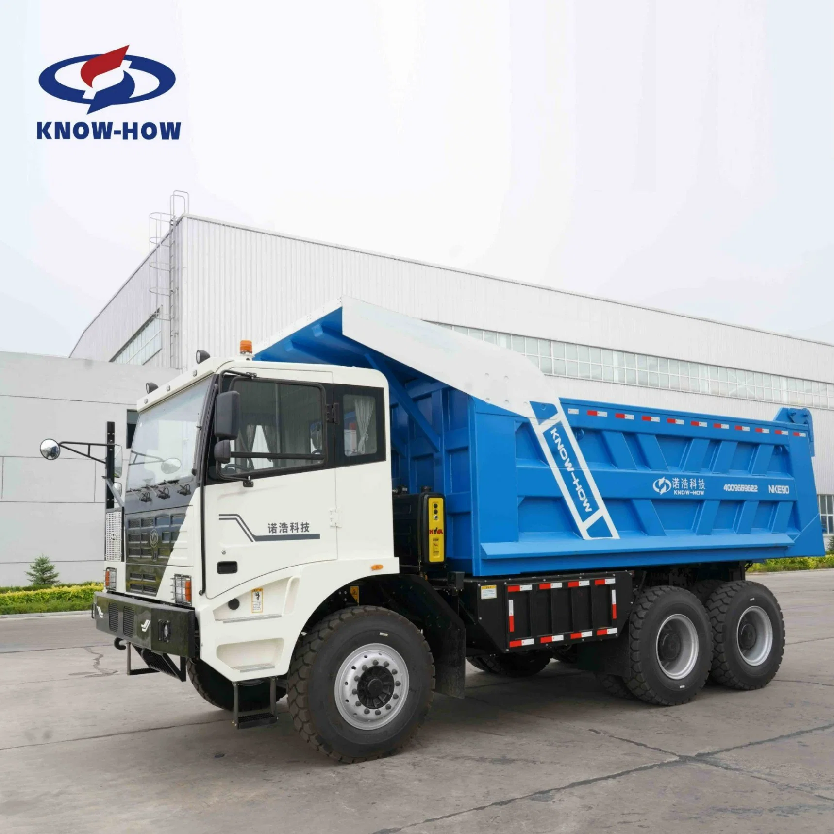 90 Tons Loading Weight 350kwh Electric Battery Motor Mining Dump Truck Tipper with Advanced Electronic Control System Quickly Charging Battery for Spare Parts