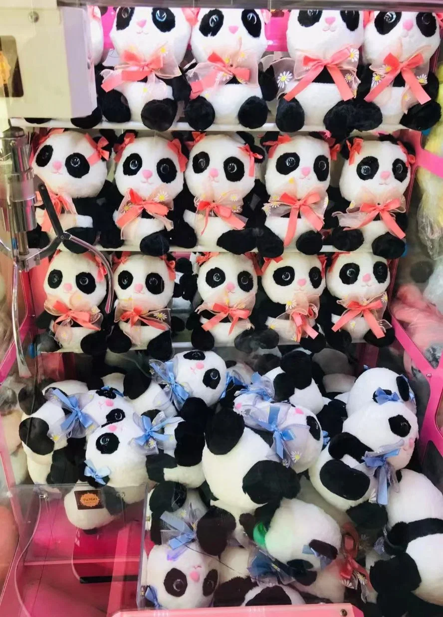 Bow Panda Venta caliente Peluches Peluche personalizado fabricante