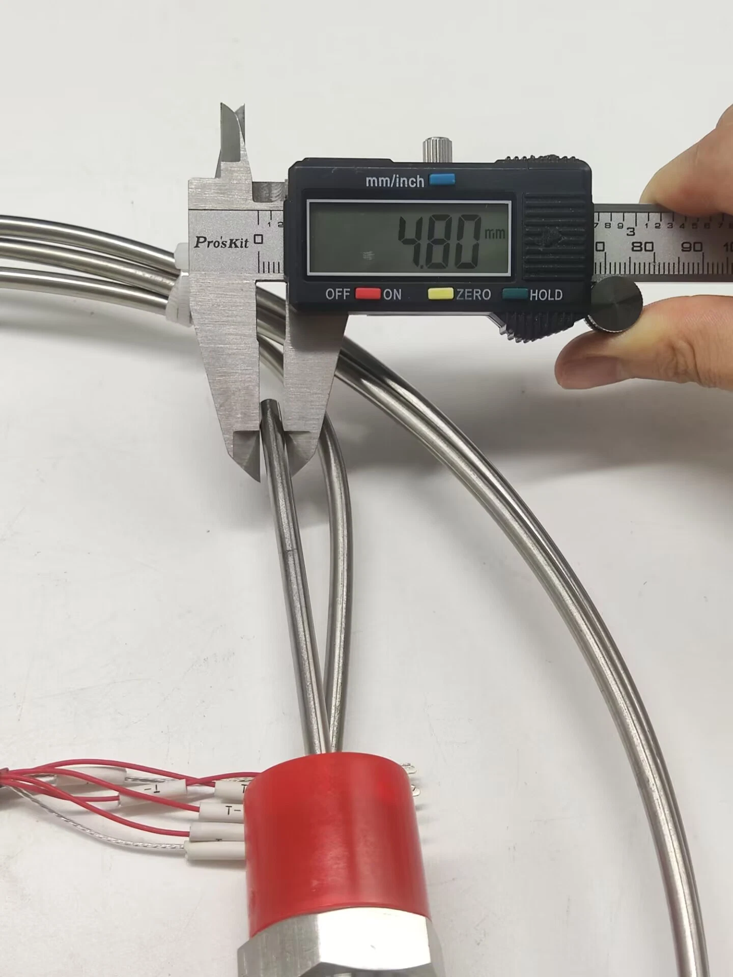 Thermocouple K J E Type Resistance Temperature Sensor Probes