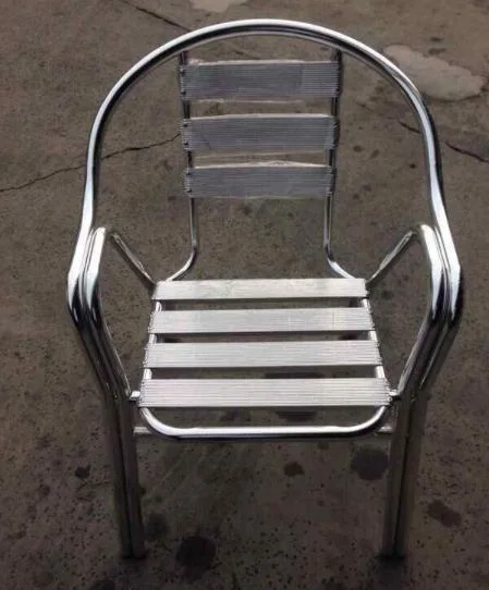 Aluminium Bar Chair New Design Customized Size Aluminium Alloy