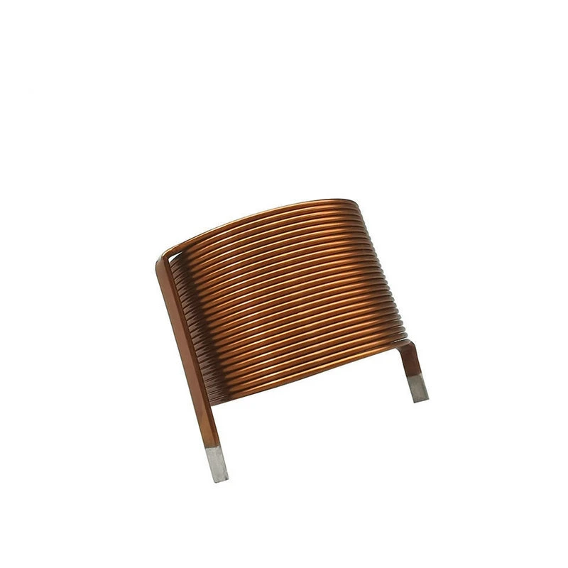 Custom Copper Flat Wire Induction Choke Coils High Current Power Inductor Choke Air Core Coil