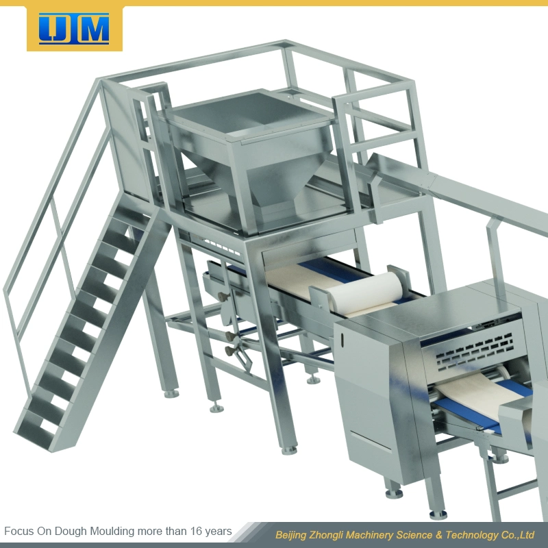 Línea de producción de baguette Toast controlada por teléfono y almohadilla