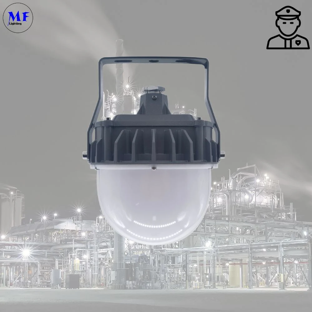 Factory Price Oil Gas Industrial LNG Chemical Plant Mining Chemical Industrial Marine Vessel Pumping Station Metal Smelting Atex 60W Explosion Proof Light