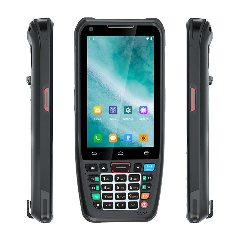 HS002 Handheld Mobile 2D Qr Code Android PDA 4 Inch Barcode Scanner