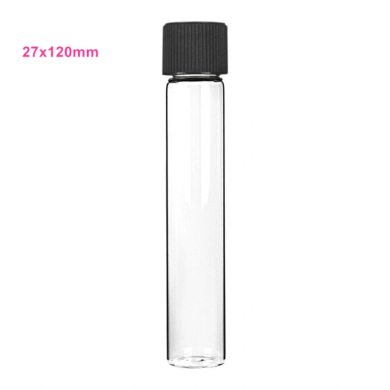 Children Proof Pre-Roll Clear Glass Test Tube for Vape Cigarette