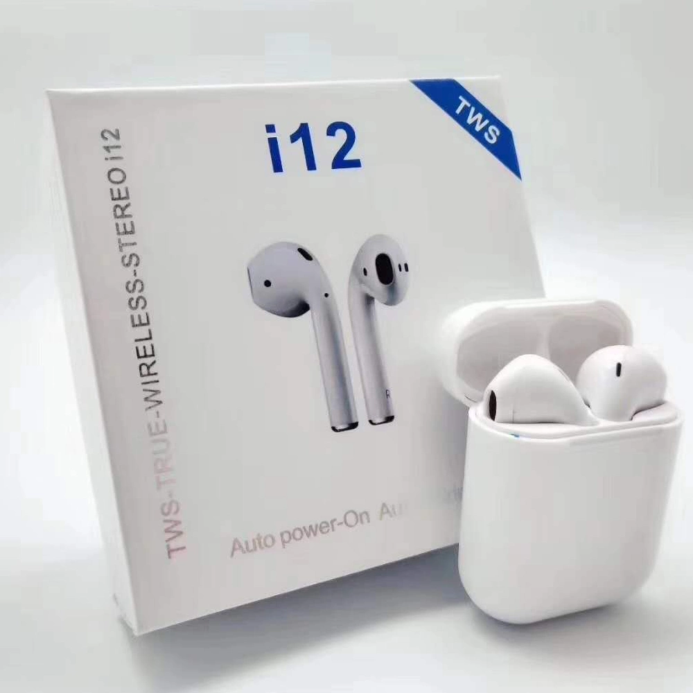 Amazon Hot Sale Tws 5.0 Wireless I12 Headphone Accessories for Mobile