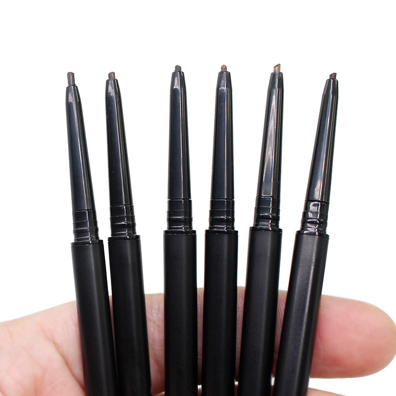 Private Label Multicolor Double-Headed Eyebrow Pencil Long-Lasting Waterproof Makeup Pen Brush