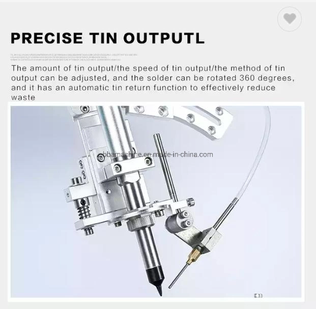 Bba Automated Soldering Machine Auto Solder Feeder Soldering Gun with Temperature Control Auto Feed Soldering Station with Automatic Solder Wire Feeder