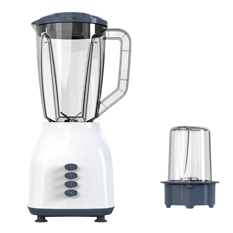 Tragbare Smoothie Mixer Maker Crushing Eis Haushaltsgerät Elektrische Früchte Entsafter Mixer Chopper 1,5L Kunststoff-Glas Bohnen Mühle Lebensmittel Prozessor-Mixer