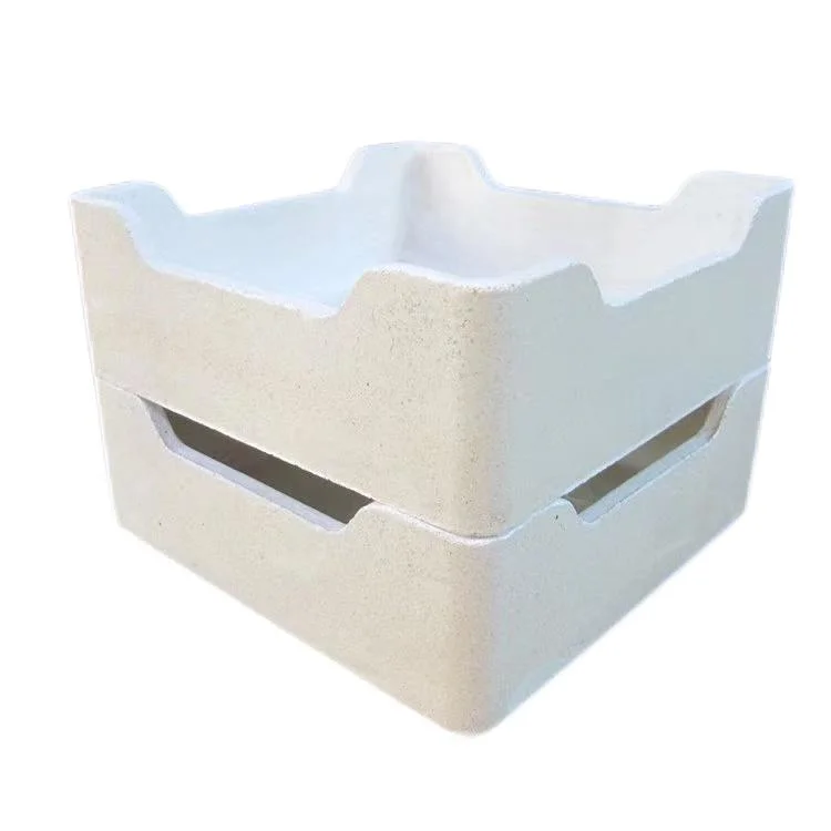 High-Temperature 99% 99.5% Al2O3 Alumina Ceramic Sagger