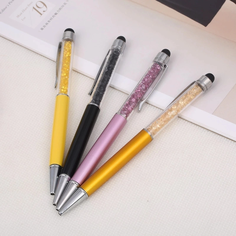 Multicolor Business Crystal Pen lápiz lápiz lápiz lápiz lápiz de metal