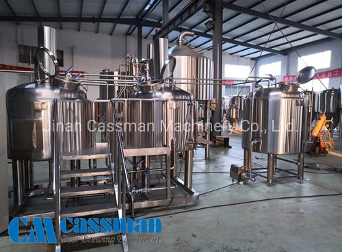 Cassman 300L 500L Stainless Steel Beer Brewhouse Brewery Equipment