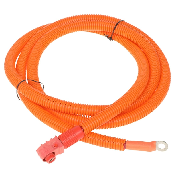 EV Orange Corrugated Pipe Wire Battery Pack High Voltage Wiring Harness Solar New Energy Vehicle Wiring Harness