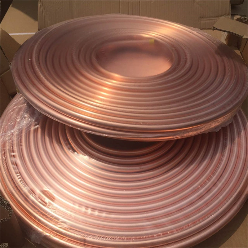 C95500 Air Conditioner Copper Scrap C83600 Pancake Coil مصنوع في جزء مكيف هواء الأنابيب النحاسي بأنبوب نحاسي في الصين