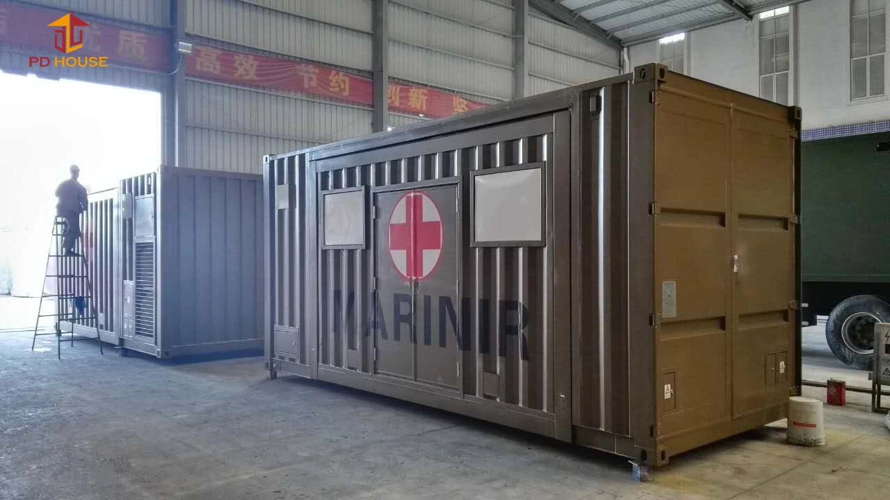 Mobile Hospital Truck Portable Shipping Container Clinic for Rescue