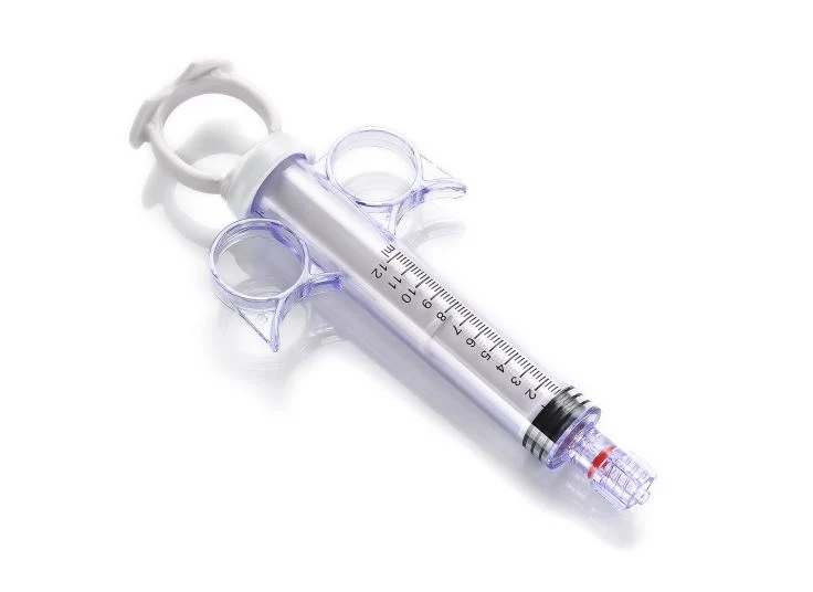 Hot-Selling Medical PCI Disposable Plastic Dual/Dose-Control Syringe