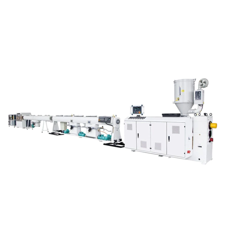 PVC PP HDPE Mpp PE PPR UPVC Plastic Corrugated Composite Pipe WPC Profile Extruder Extrusion Making Machine Production Line with Single Double Multi Screw