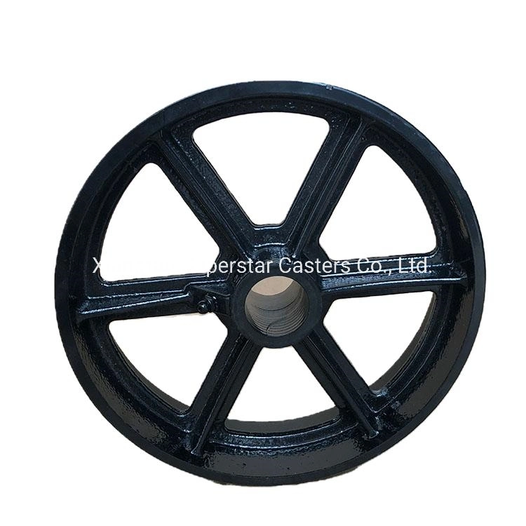 8 Inch Manufacturer High Strength Swivel Medium Heavy Duty Iron Core Casters