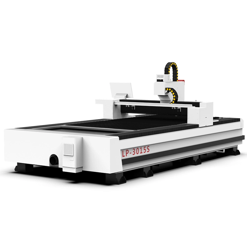 Feuille d'acier Laser Fiberr CNC machines de coupe pour l'acier au carbone 1000W