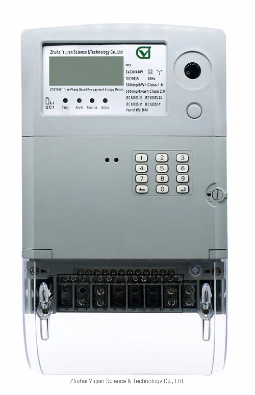 Dtsy669 Three Phase Intelligence Prepaid Digital Meter