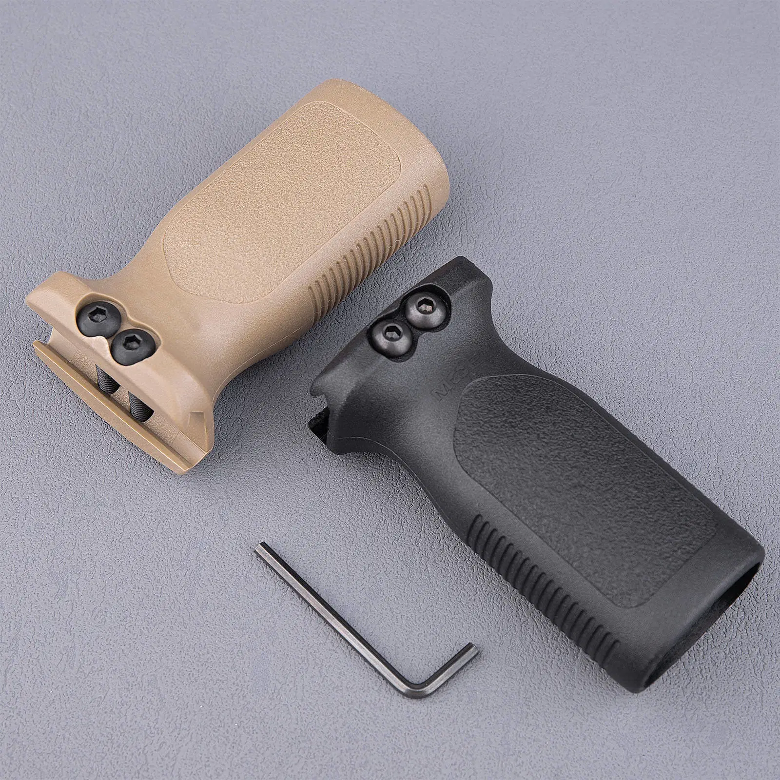 Toy Gun Nylon Handle Tactical Rail Handle Vertical Bracket for Universal Rail Replacement Accessories