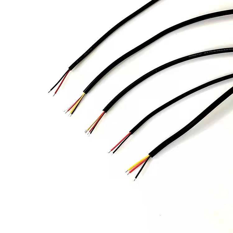 Factory Sale Multi-Core Sheathed Wide1.3mm Jacket Thick Silicone Cable Stranded Electrical Wires