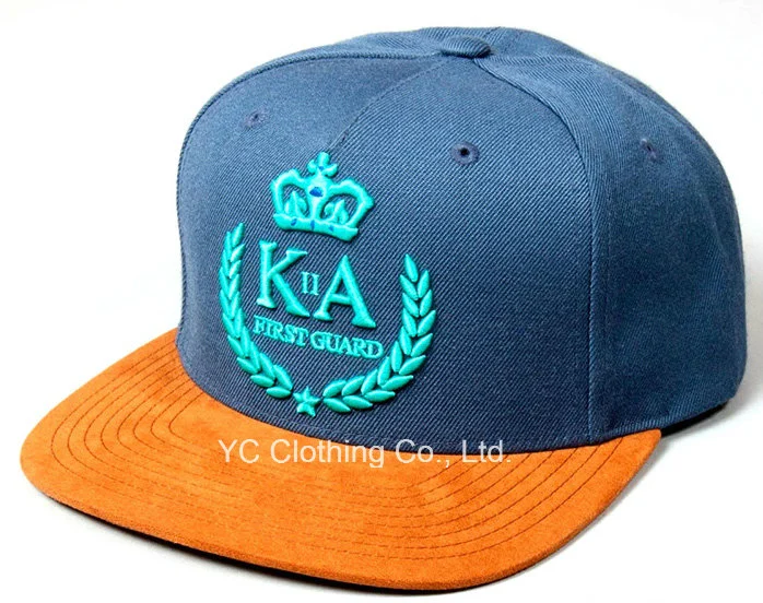 Custom High quality/High cost performance  3D Embroidered Logo Hip Hop Snapback Cap