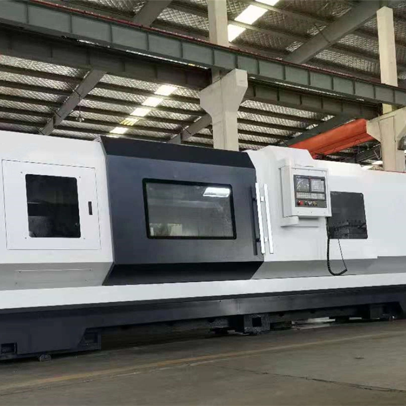 High Precision Flat Bed Cutting Horizontal CNC Lathe Machine