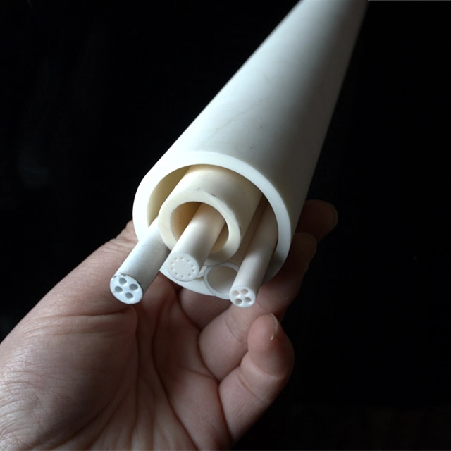 95% 99% Alumina Ceramic Tube with Good Wear Resistance