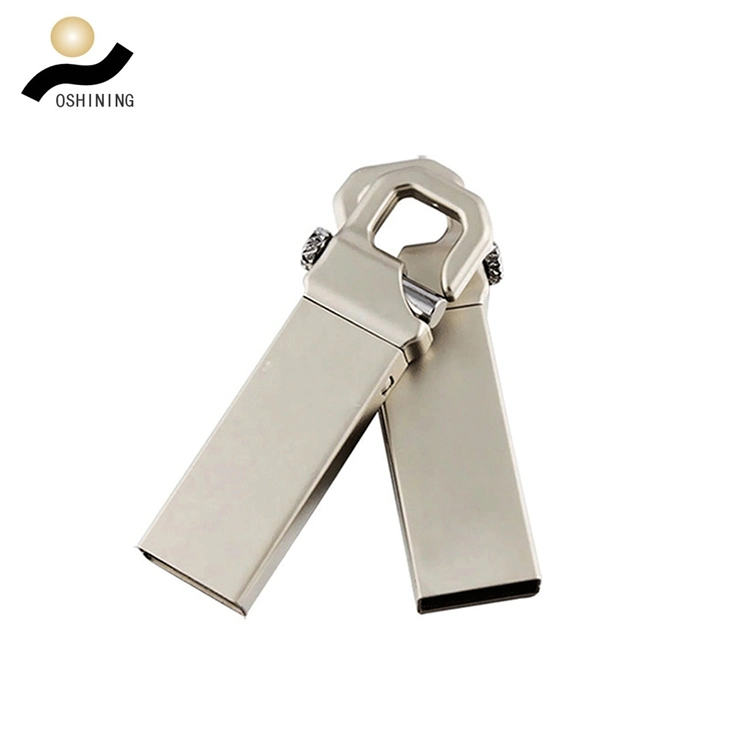 128g Heat Waterproof Metal Puller USB Flash Drive (USB-MT420)