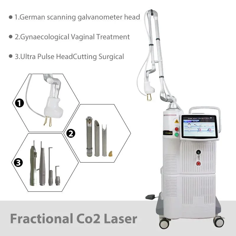 Fotona 4D Erbium Laser Fractional CO2 RF Drive for Scars Remover Acne Removal Vaginal Tightening Medical Equipment CE Approved Fotona 4D