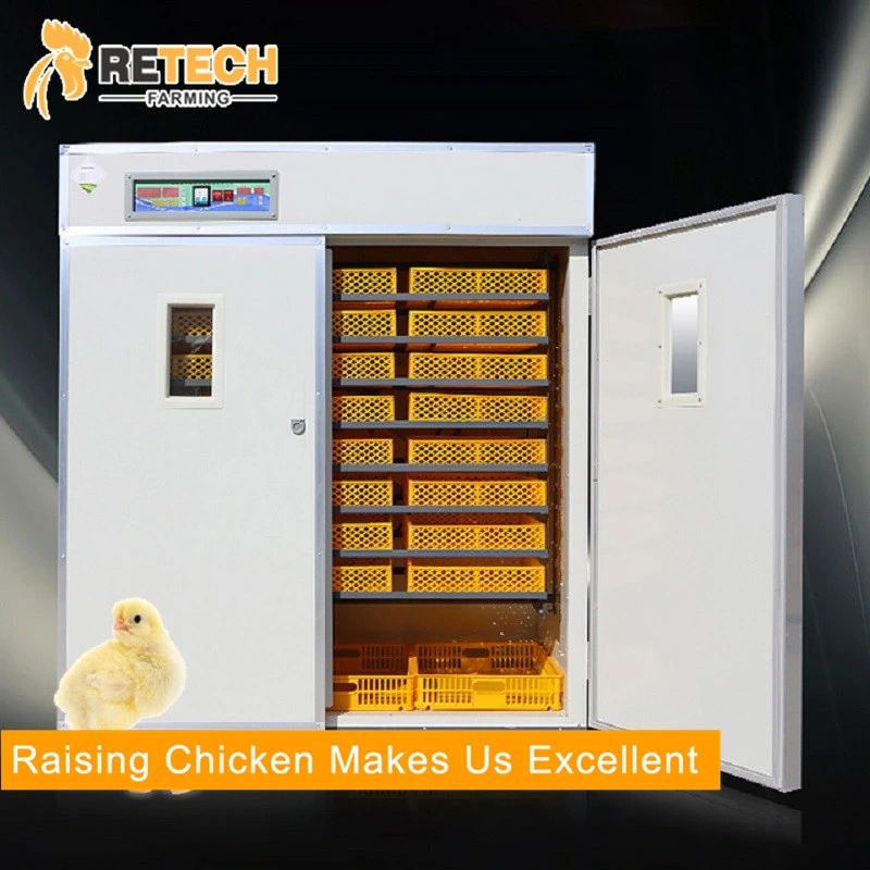 RETECH Farming 15000 eggs chicken egg incubator hatcher machine