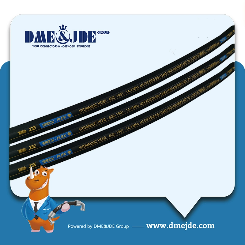 Wire Braided Hydraulic Hose with Smooth Cover R16