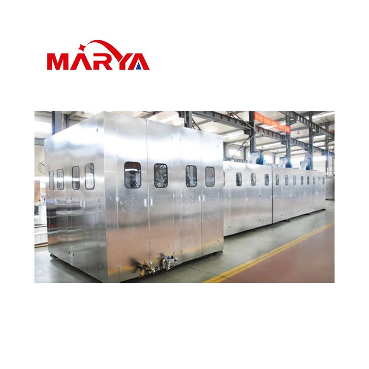 Marya GMP Pharmaceutical Plastic Bottle Filling Syrup Washing Capping Production Machine