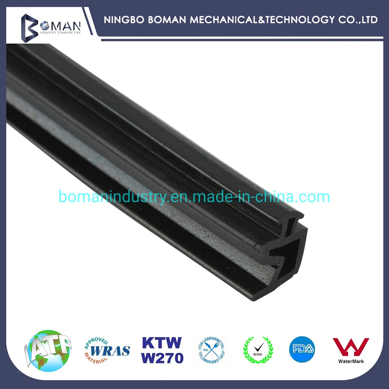 Install Rubber EPDM Trim Seal Strip for Car Doors