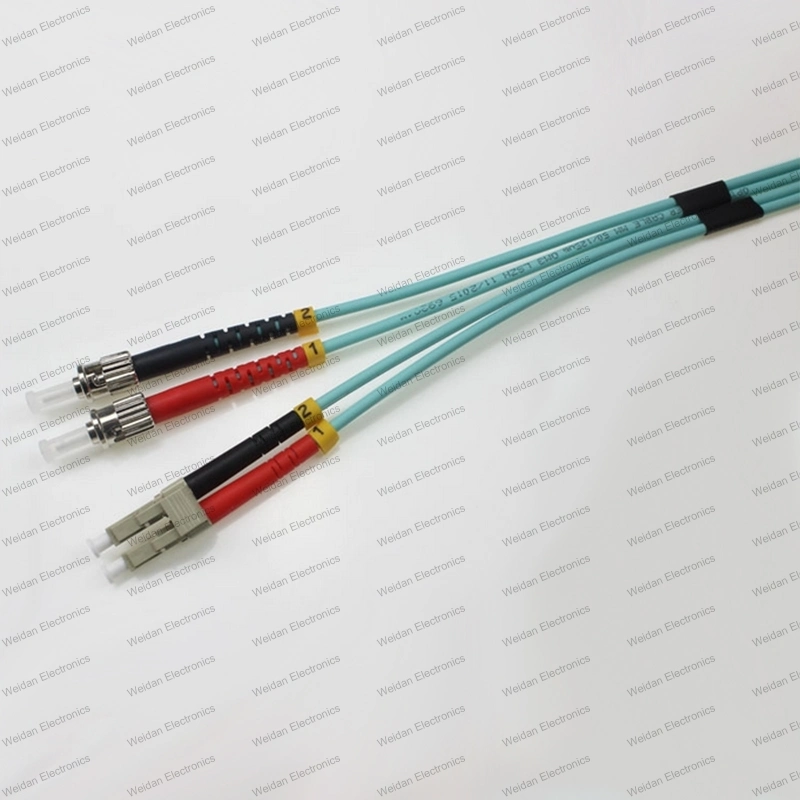 LC-ST SM/MMOM1/OM2/OM3/OM4/OM5  Dx 2.0/3.0 PVC/LSZH Optical Fiber Patch Cord