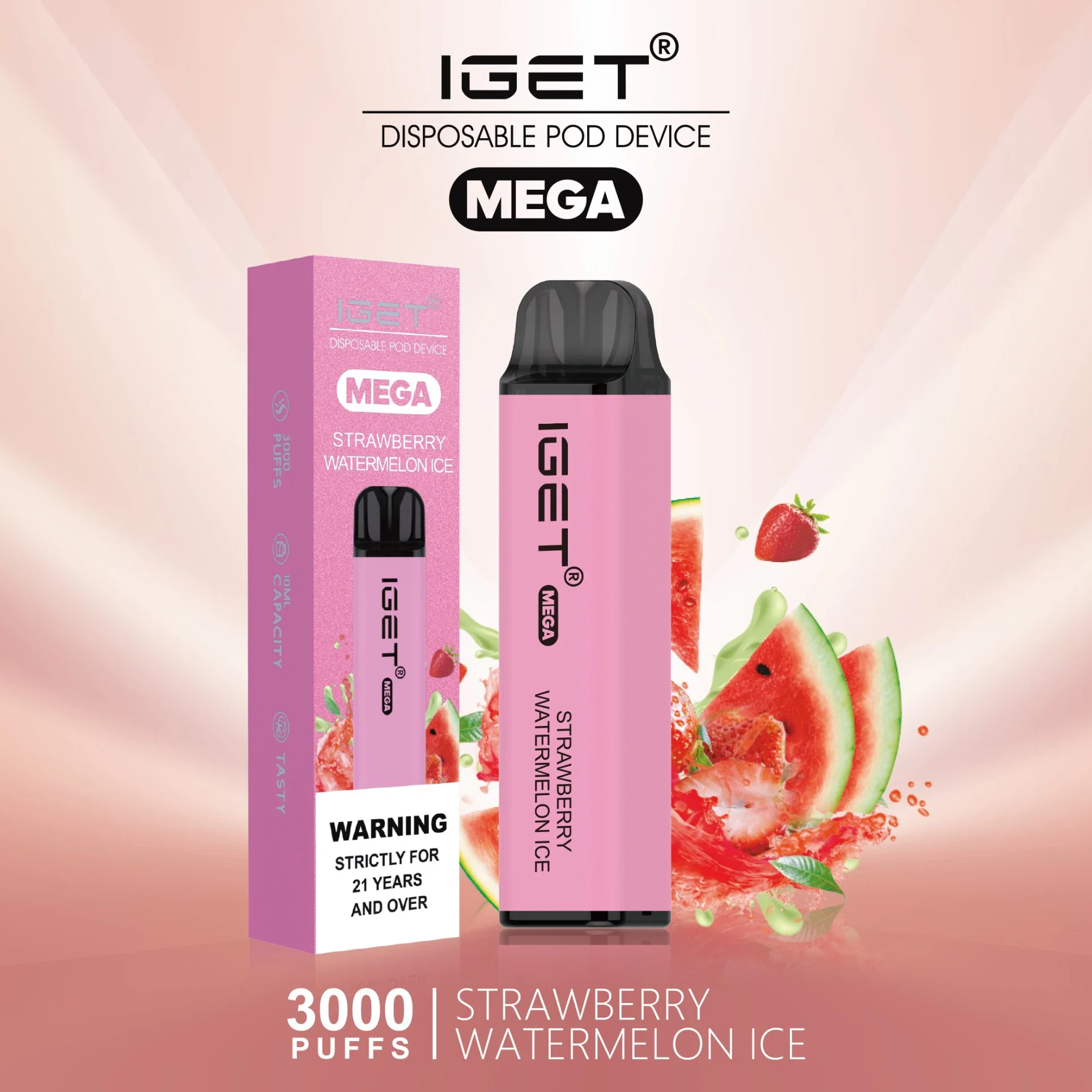 Оптовый Ejuice Vape Iget Mega Mini E-Cigarette