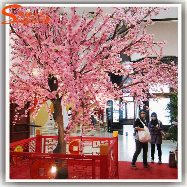 Una buena calidad de árbol de cerezos en flor artificial