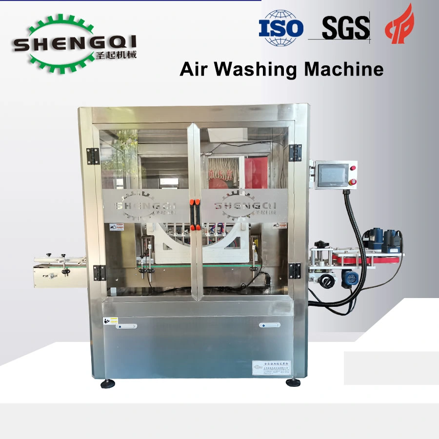 Glass or Plastic Bottles Air Washing Machine and Automatic Air Cleaning Machine