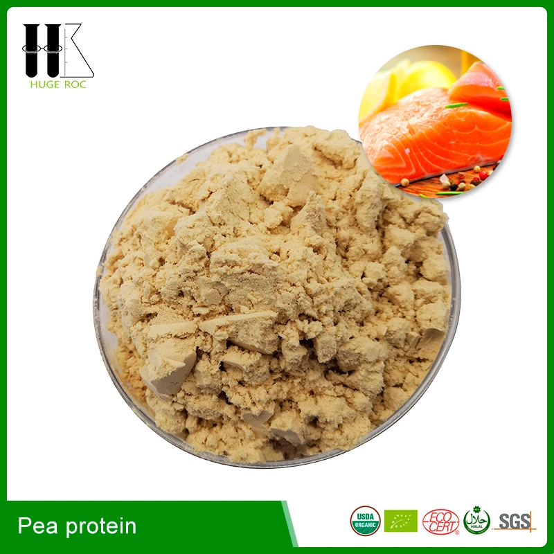 High Quality Organic Isolated Pea Protein for Animal Feed Additive Replenish Amino Acids