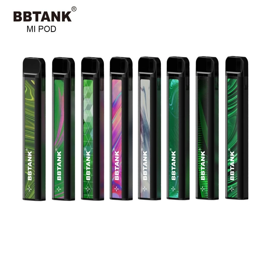 Bbtank 1ml Cutomized Replaceble Empty Disposable/Chargeable Vape with Ceramic Heating Coil for Live Resin Rosin Hhc D8