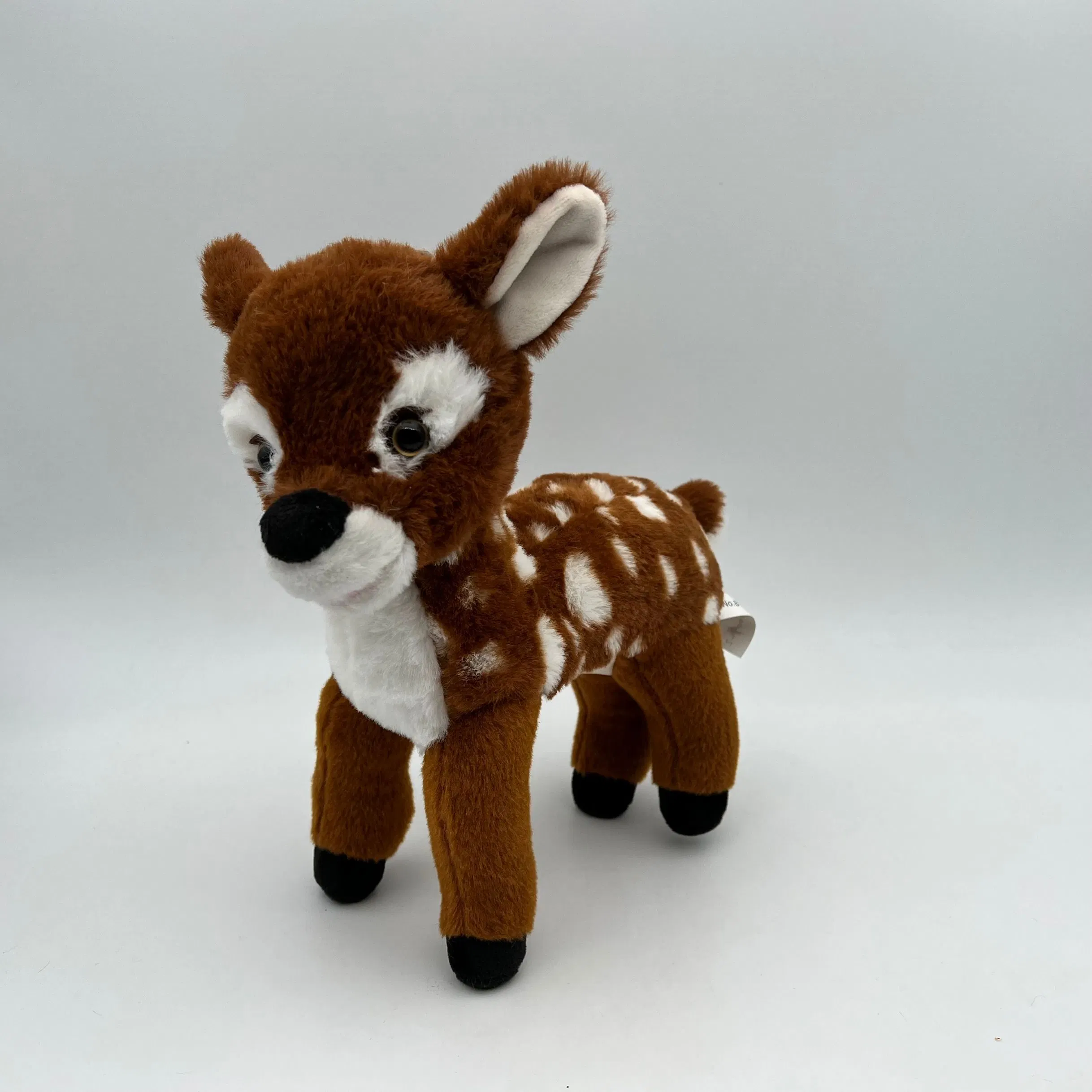 Little Color Deer Plus Fat Giraffe Toy Sika Deer Wedding Plush Doll Wedding Game Fawn Plush Toy